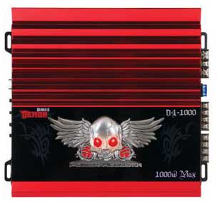 Power Acoustik D4-1000. Технические характеристики D4-1000.